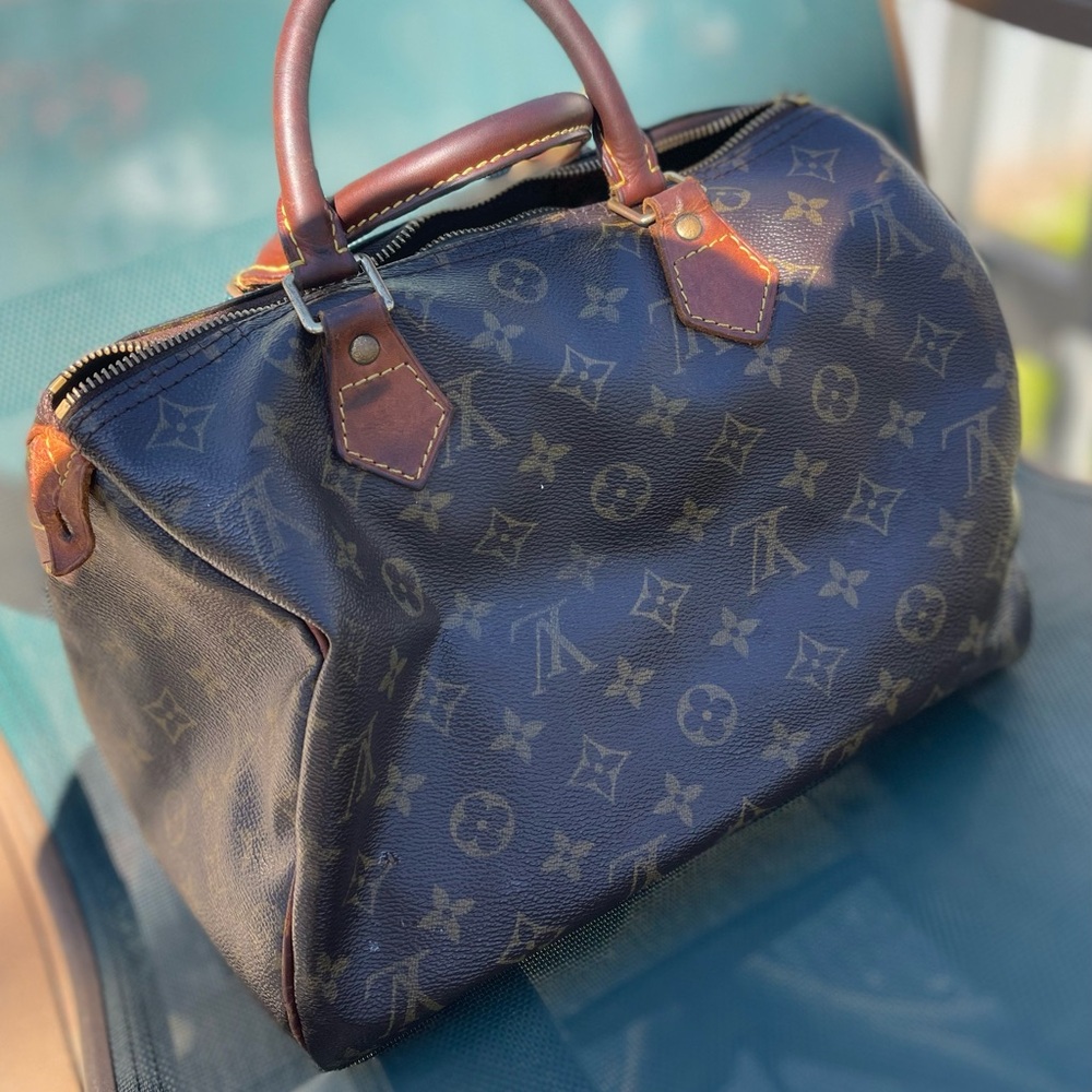 Louis Vuitton Monogram Canvas Bag - Brown